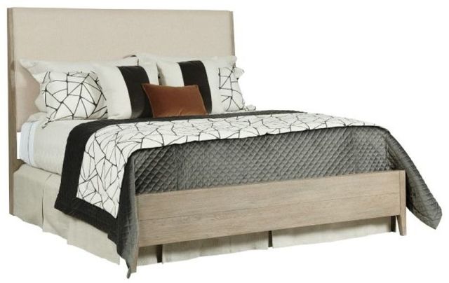 Kincaid® Symmetry Sand Incline Fabric Medium Foot Board California King Bed-0
