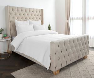 Classic Home Danica 4-Piece White King Quilt Set