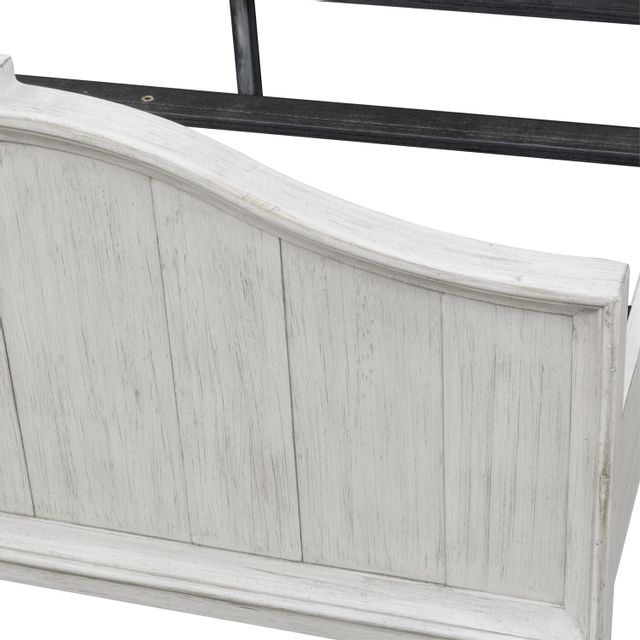 Liberty Furniture Farmhouse Reimagined White California King Panel Bed 4