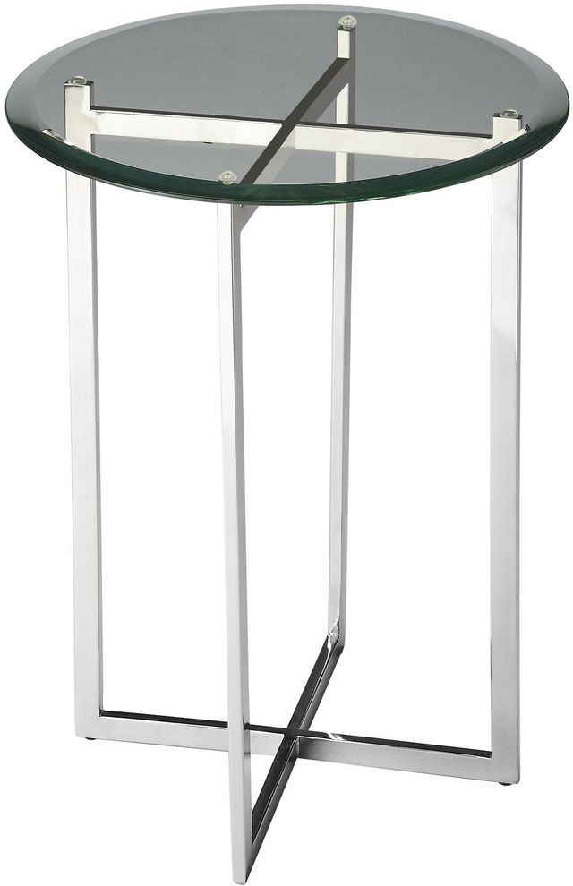Butler Specialty Company Finn Modern Nickel Accent Table