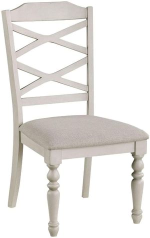 New Classic® Home Furnishings Jennifer White Dining Side Chair