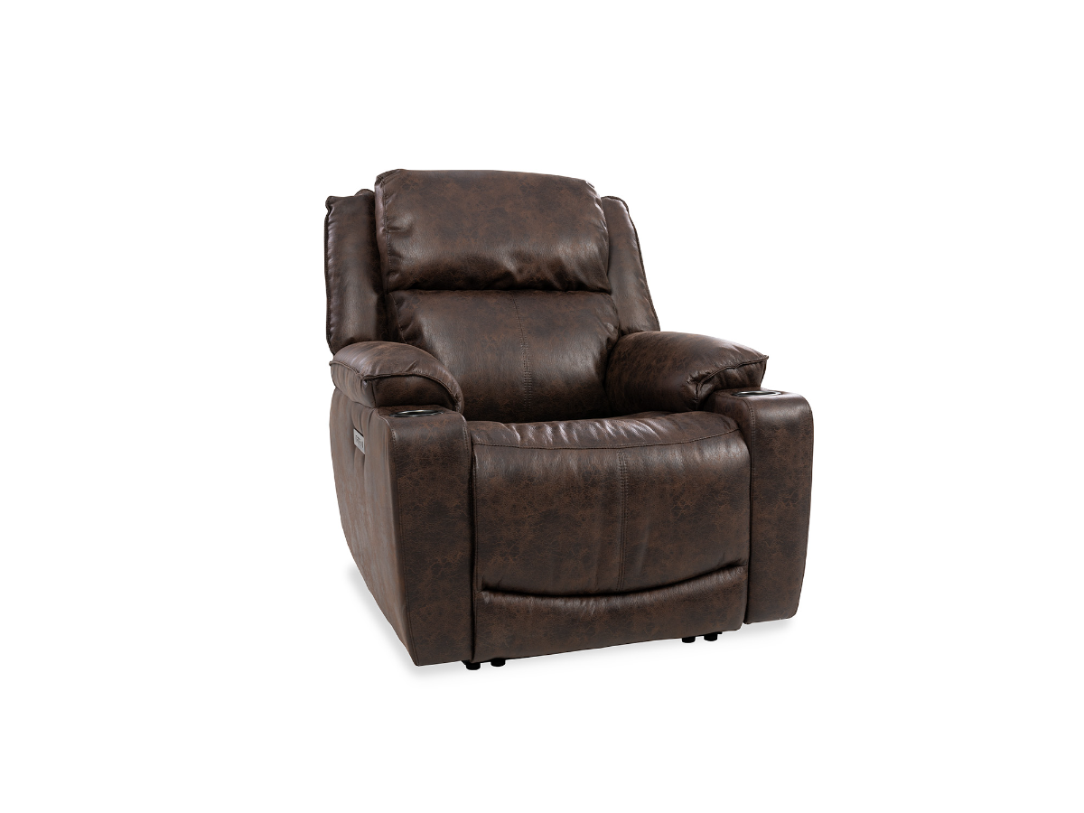 Sofamania bob classic leather recliner online chair