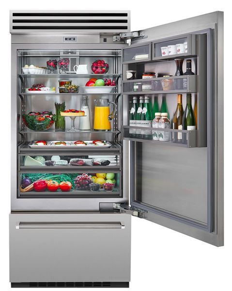 BlueStar® 22.4 Cu. Ft. Color Match Built In Bottom Freezer Refrigerator 2