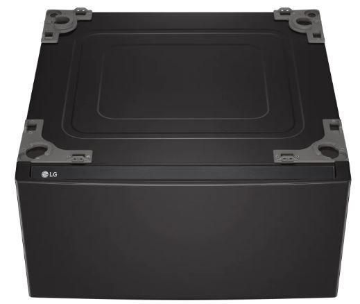 LG 27" Black Steel Pedestal Storage Drawer 0