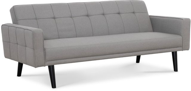 Home Furniture Outfitters Sawyer Light Gray Futon-0
