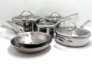10-pc Triple Ply Cookware Pan Set
