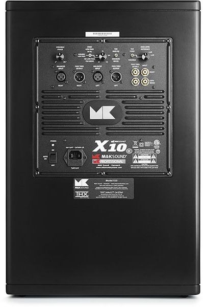 M&K Sound® X Series 10" Black Satin Subwoofer 2