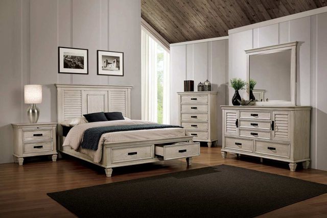 7.G Coaster Furniture 4-Piece Napoleon Storage Bedroom Set in