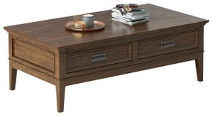 Homelegance® Frazier Park Brown Cherry Cocktail Table