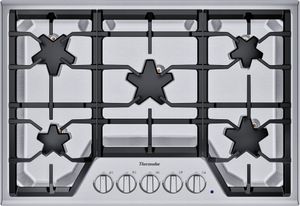 Open Box **Scratch and Dent** Thermador® Masterpiece® Star® 30" Stainless Steel Gas Cooktop