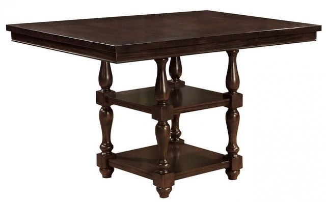 Furniture of America® Hurdsfield II Antique Cherry Counter Height Table