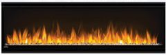 Napoleon Slimline Alluravision™ Black 50" Linear Wall Mount/Built-In Electric Fireplace