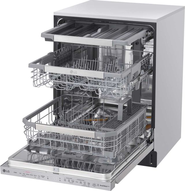 LG 24" Smudge Resistant Stainless Steel Built In Dishwasher 23