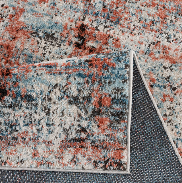 Olliix by Madison Park Newport Multi Runner Abstract Area Rug-1