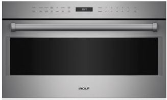 OUT OF BOX Wolf® 30" E Series Professional Built In Microwave Oven-Stainless Steel