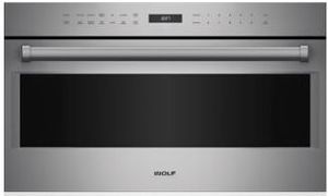 Wolf® E Series Professional 1.6 Cu. Ft. Stainless Steel Built In Drop-Down Door Microwave Oven