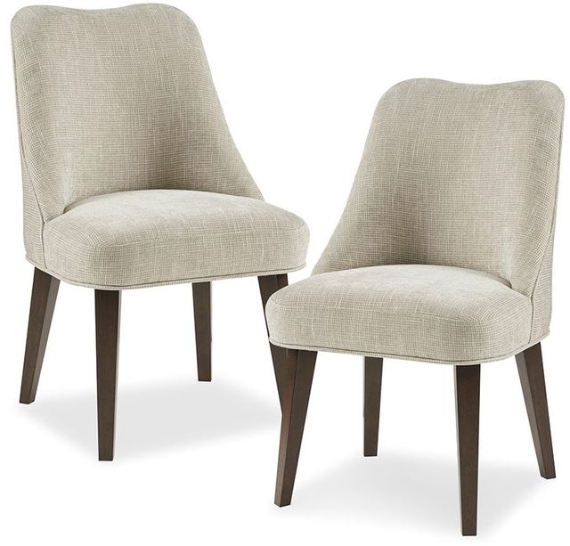 Olliix by Martha Stewart Beige Set of 2 Holls Dining Chairs