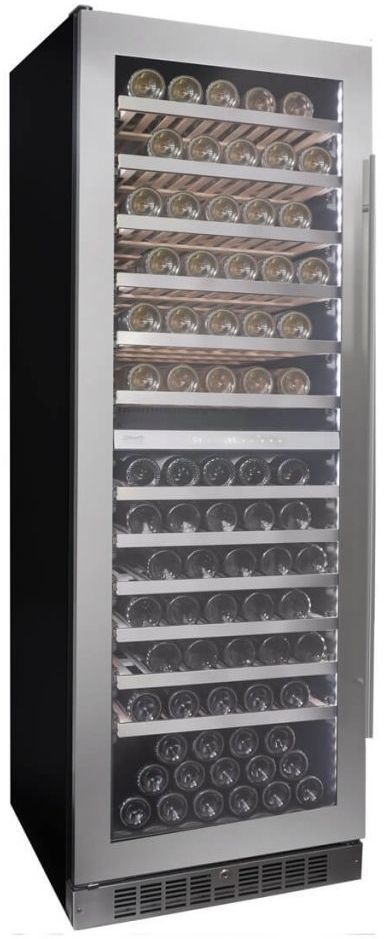 Silhouette® Bordeaux 14.0 Cu Ft. Stainless Steel Wine Cooler 2