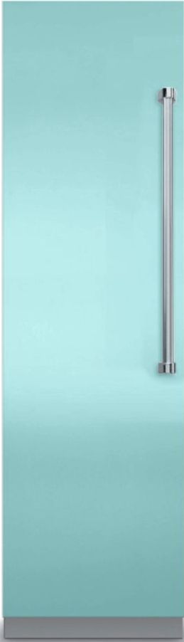 Viking® 7 Series 8.4 Cu. Ft. Bywater Blue Fully Integrated Left Hinge All Freezer with 5/7 Series Panel