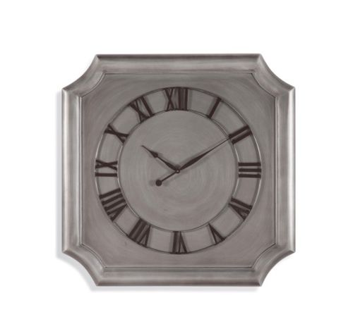 Bassett Mirror Westminster Antique Pewter Clock