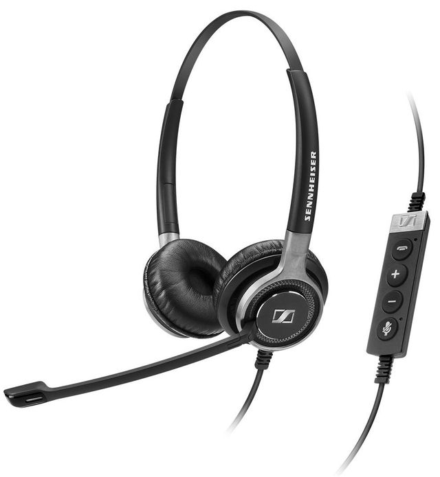Sennheiser SC 660 USB CTRL Black Premium Wired Headsets 0