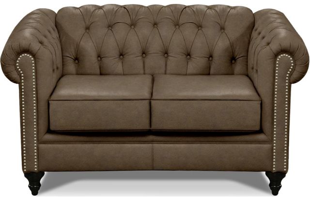 England Furniture Brooks Loveseat with Nails-1