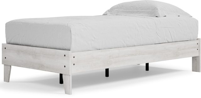 Signature Design by Ashley® Shawburn Whitewash Full Platform Bed-2