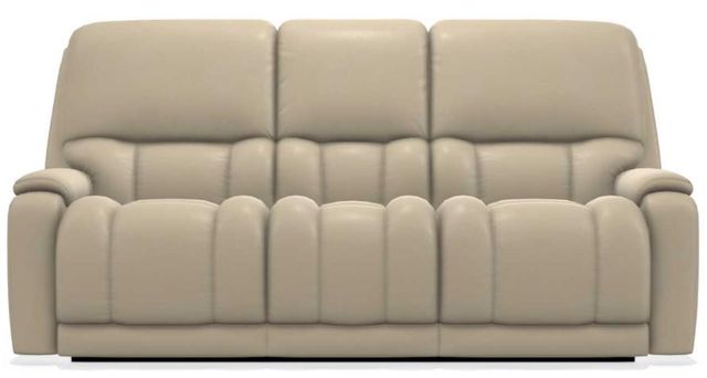 La-Z-Boy® Greyson Ice Leather Power Reclining Sofa with Headrest 1