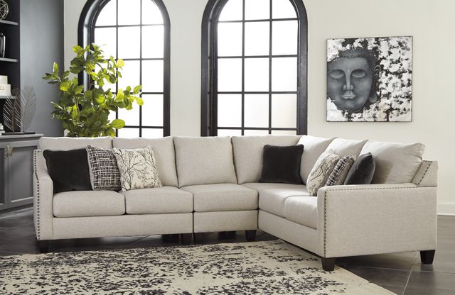 Signature Design by Ashley® Hallenberg 3-Piece Fog Right-Arm Facing Sectional-2