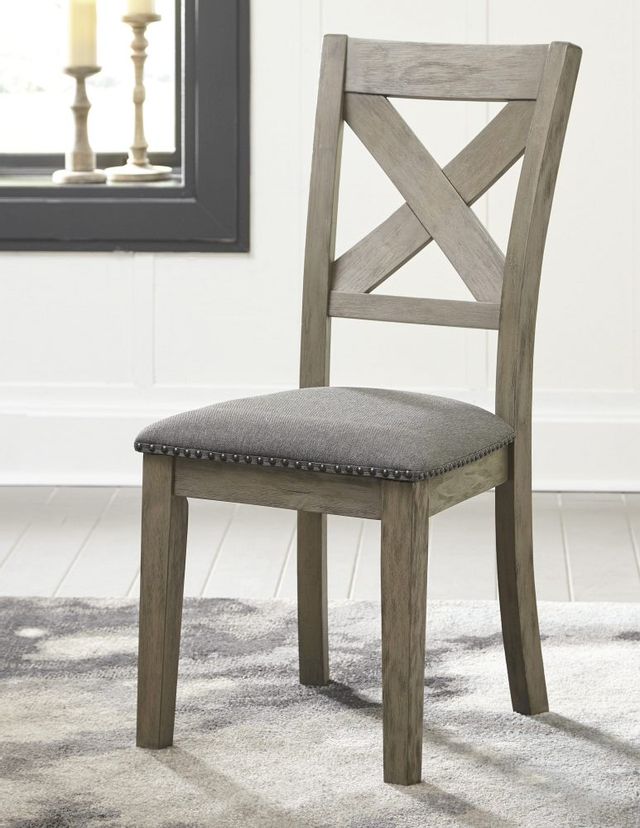 Signature Design by Ashley® Aldwin Gray Dining Side Chair 3