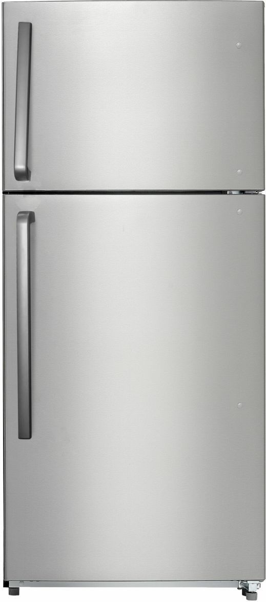 Danby 18.1 cu. ft. Apartment Size Fridge Top Mount in Stainless