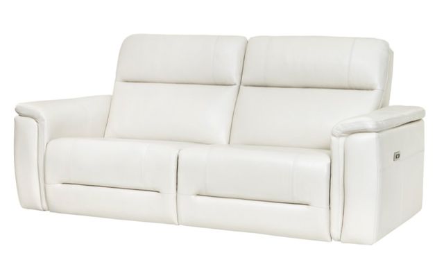 Canapé condo inclinable avec appuie-tête ajustable Kellan, blanc