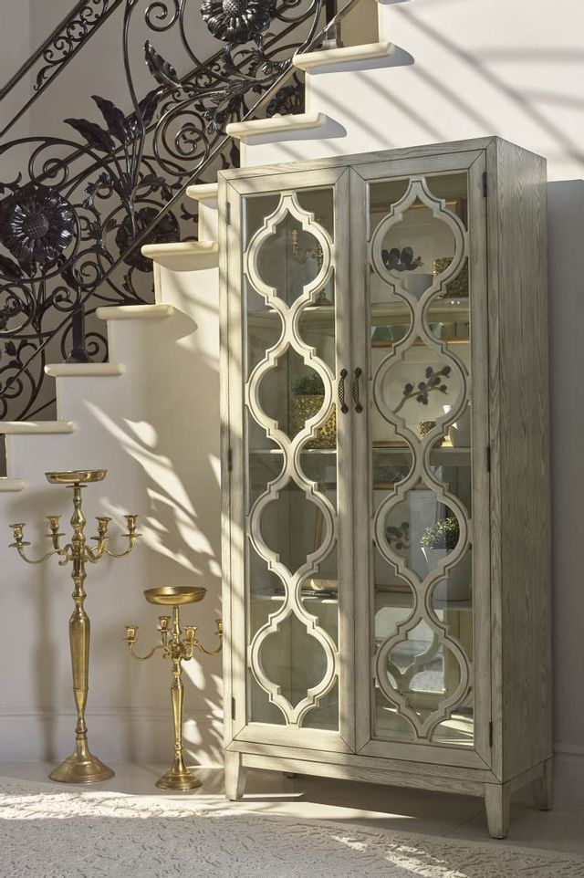 Coaster® Antique WhiteTall Cabinet 1