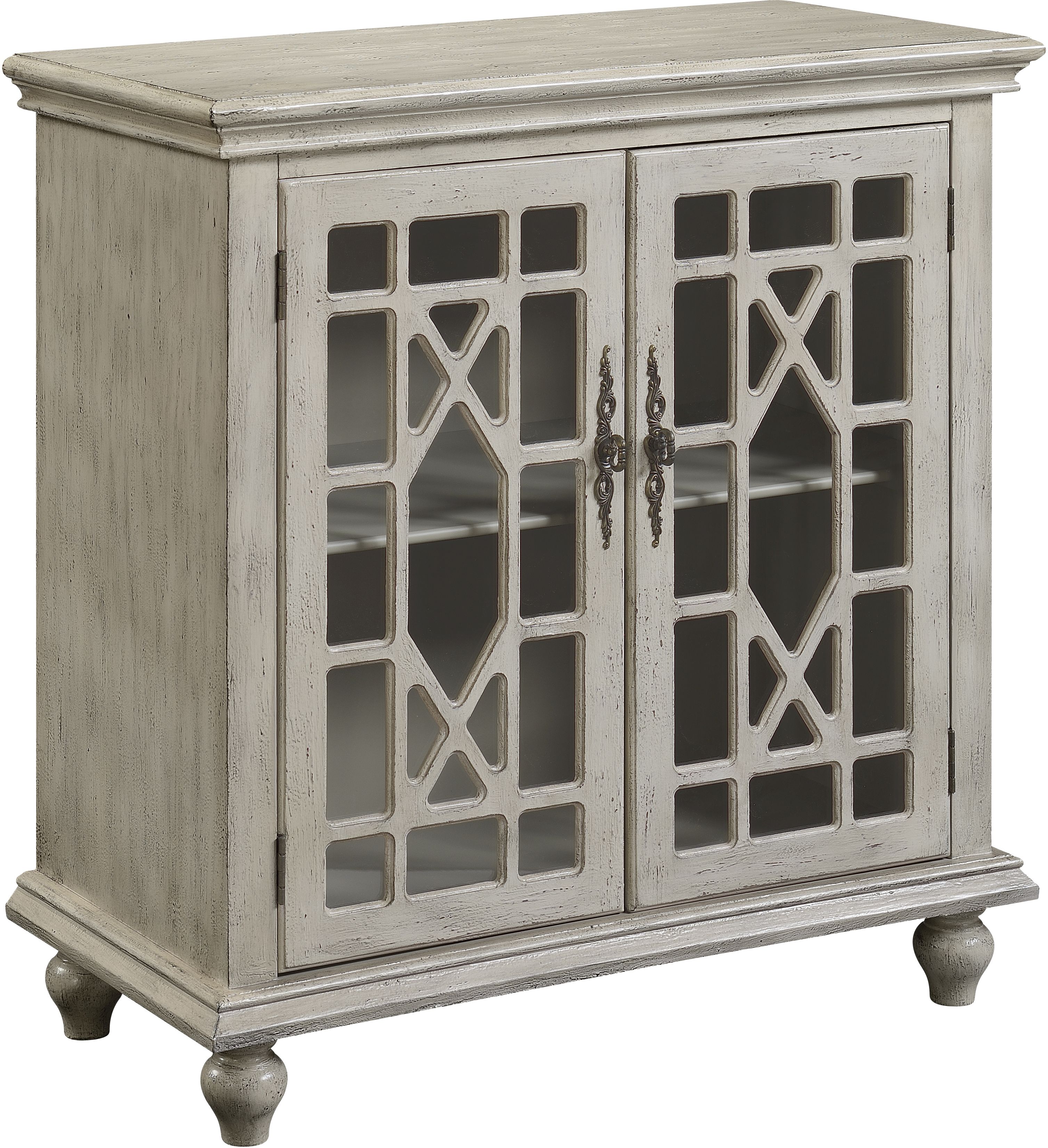 Coast To Coast Accents™ Accents by Andy Stein Millstone Texture Ivory Cabinet