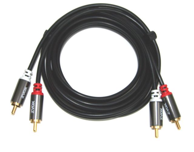 ZVOX® Extra-Long 8 Meter RCA-RCA Connecting Cable (26.5 Ft)
