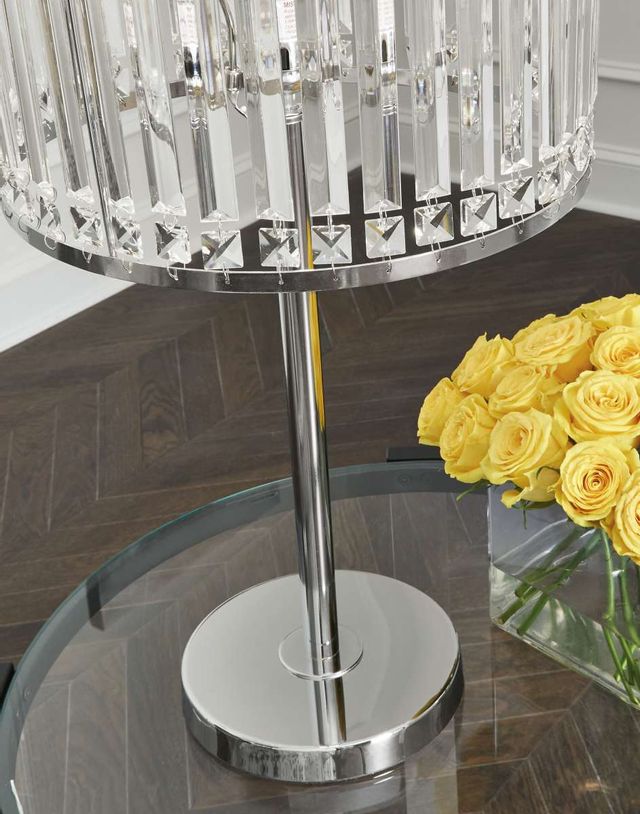 Signature Design by Ashley® Gracella 2-Piece Chrome Table Lamp Set-2