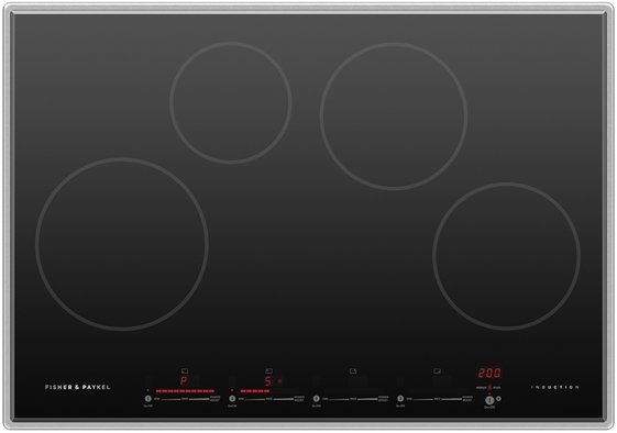 Fisher & Paykel Series 9 30" Black Glass Professional Induction Cooktop