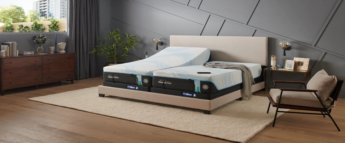 Tempur-Pedic® TEMPUR-Ergo® ProSmart™ Base Queen Adjustable Base ...