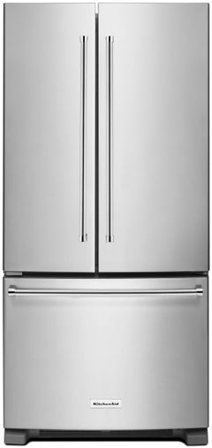 KitchenAid® 22.1 Cu. Ft. Stainless Steel French Door Refrigerator