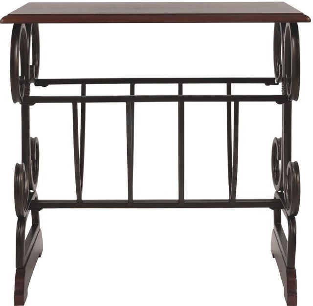 Table d'extrémité rectangulaire Braunsen, brun, Signature Design by Ashley®