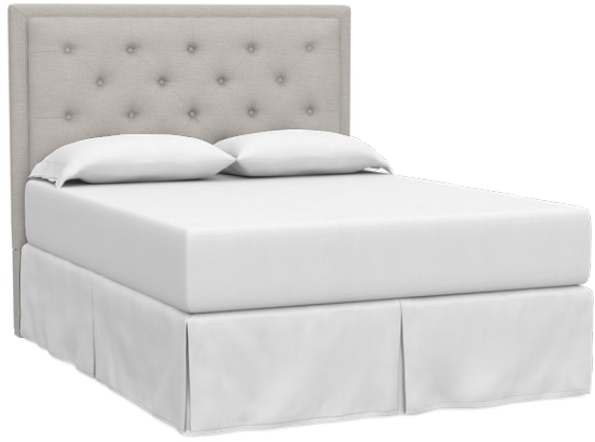 Bassett® Furniture Custom Upholstered Beds Manhattan Rectangular Twin Headboard