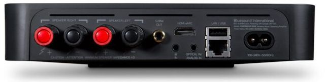 Bluesound POWERNODE EDGE White Matte Wireless Multi-Room Music Streaming Amplifier 3