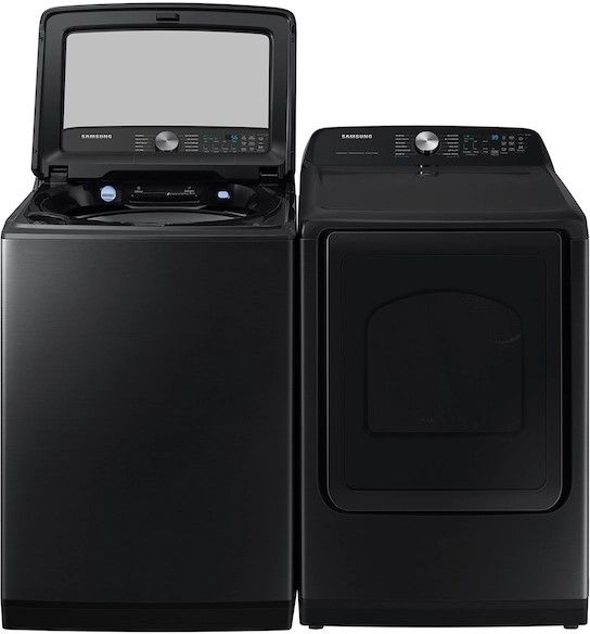 Samsung 7.4 Cu. Ft. Brushed Black Electric Dryer 6