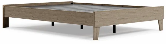 Signature Design by Ashley® Oliah Natural Queen Platform Bed