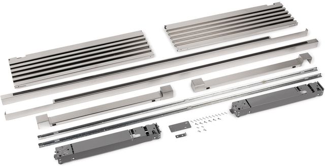 Electrolux 84'' Stainless Steel Louvered Trim Kit 1