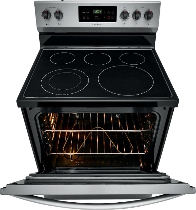 Frigidaire® 30" Stainless Steel Free Standing Electric Range-FFEF3054TS-3