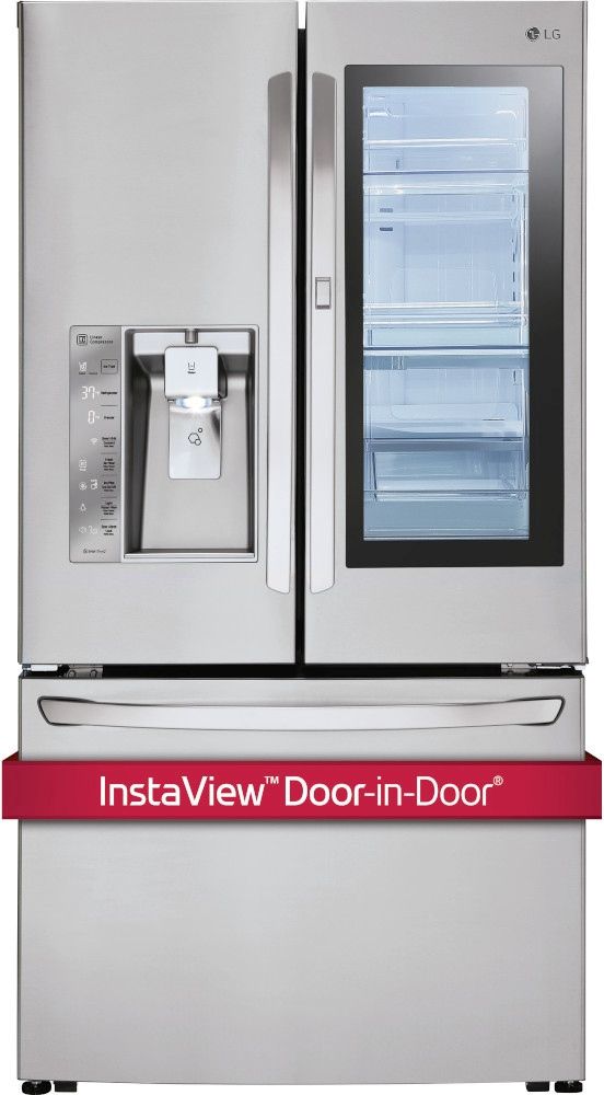 LG 26.2 Cu. Ft. French Door Smart Refrigerator with Dual Ice Maker  Stainless Steel LFXS26973S - Best Buy