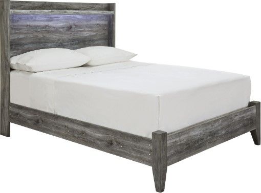 Signature Design by Ashley® Baystorm 2-Piece Gray Full Panel Bed Set-1
