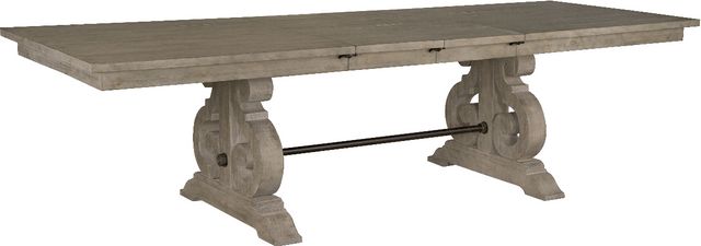 Magnussen Home® Tinley Park Dovetail Grey 80" Rectangular Dining Table-1