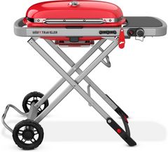 Weber® Traveler 44" Red Portable Gas Grill